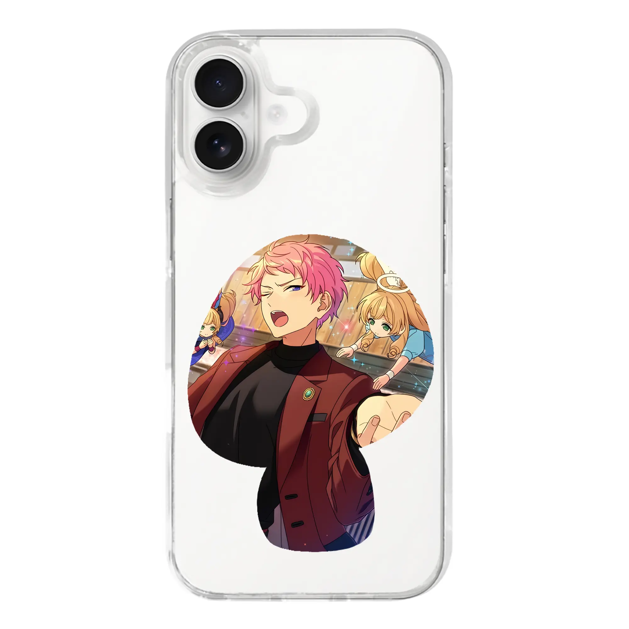 あんさん ぶる グッズ Valkyrie 斎宮宗 - iPhone 17シリーズ 透明スマホケース – 薄型・耐衝撃・精密フィット保護カバー